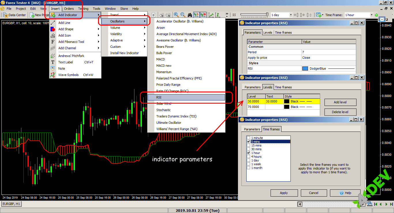 Installing Indicators in ForexTester 4: Option 2